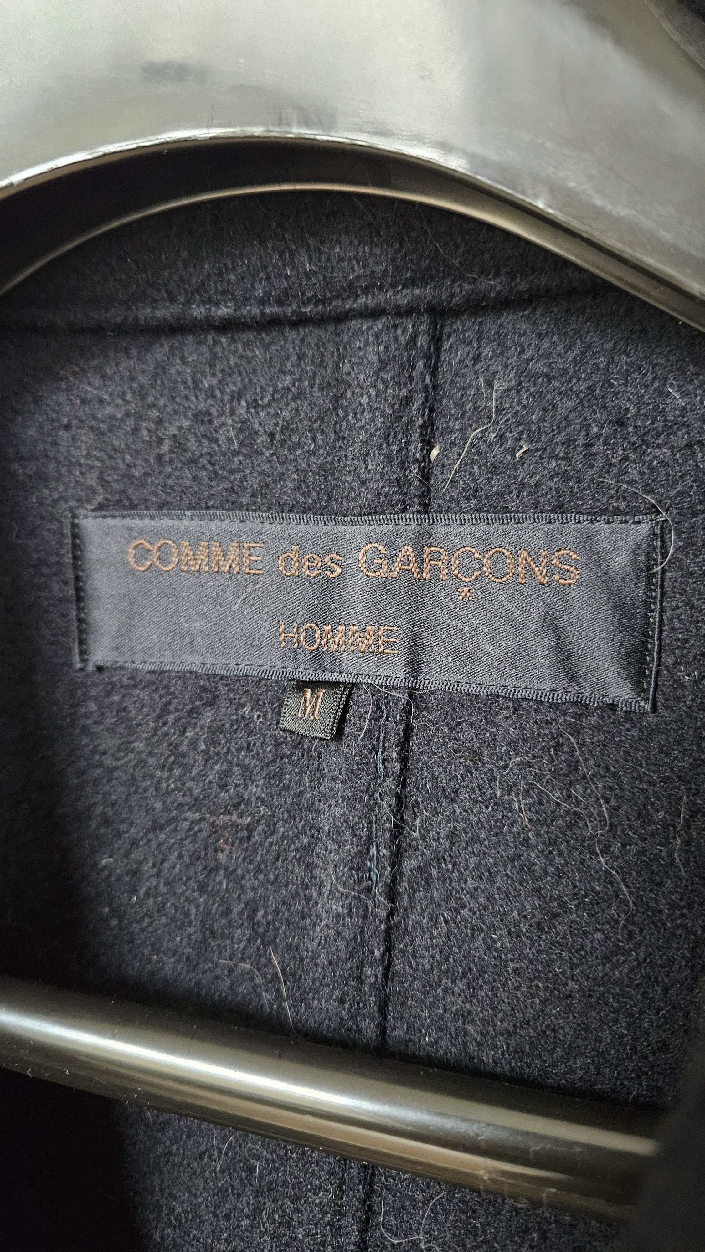 Comme des Garcons VINTAGE COMME des GARCONS MENS OVERSIZED WOOL COAT AW1995 Size US M / EU 48-50 / 2 - 7 Thumbnail