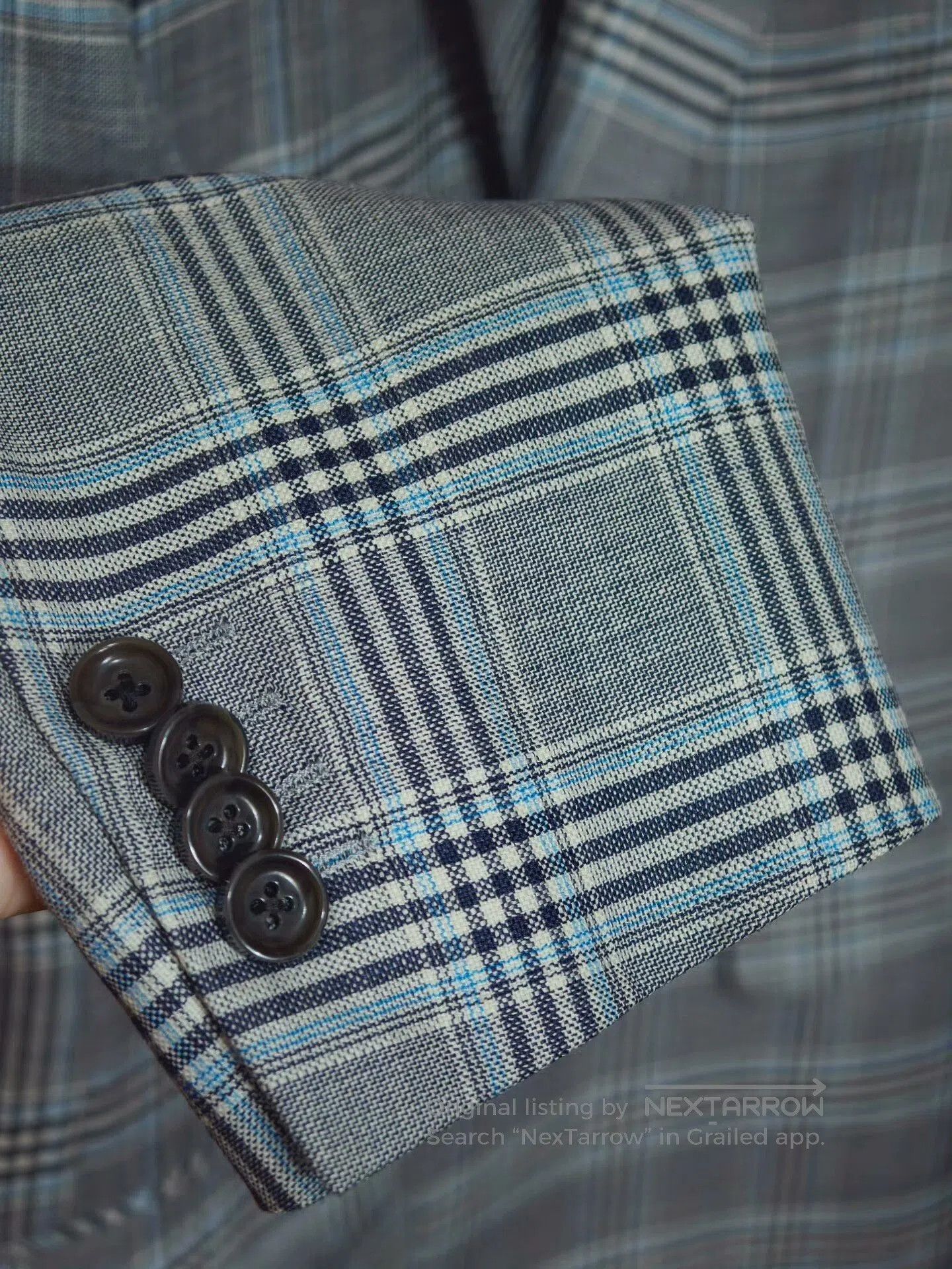 Loro Piana Italian Loro Piana Check Blazer Jacket. Size US M / EU 48-50 / 2 - 4 Thumbnail