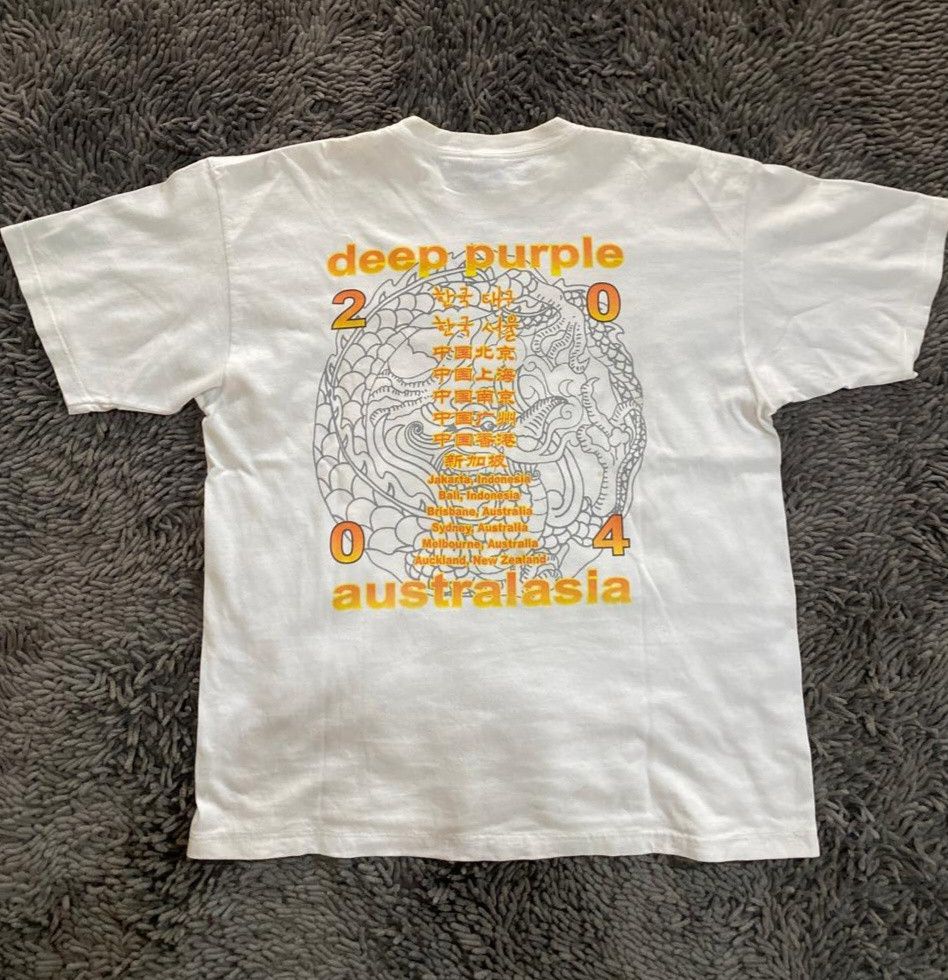 Band Tees Deep Purple Australia Tour 2004 Size US L / EU 52-54 / 3 - 5 Thumbnail
