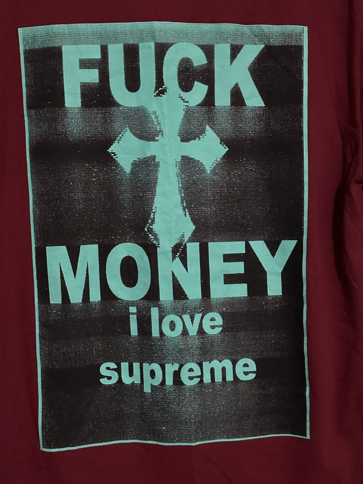 Supreme Supreme Fuck Money Tee Size US S / EU 44-46 / 1 - 2 Thumbnail