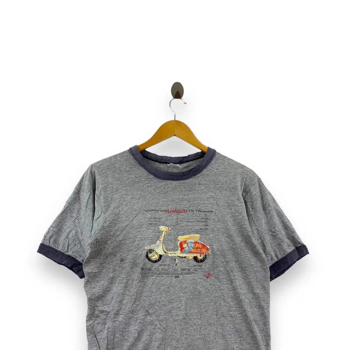 Lambretta Vintage 80’ LAMBRETTA 175 TV Second Series Vespa Tee Shirt Size US M / EU 48-50 / 2 - 2 Thumbnail
