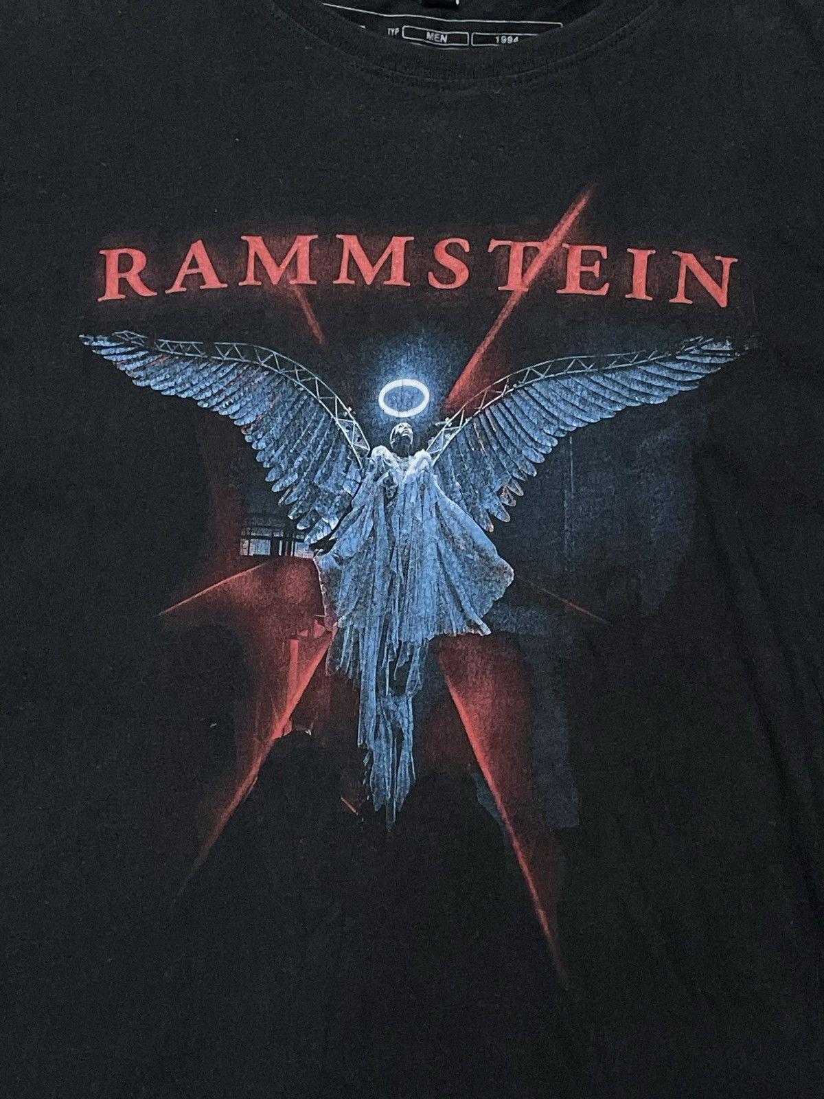 Band Tees Vintage Ramstein tee Rare t shirt Kiss Angels Y2K vtg 90s Size US XL / EU 56 / 4 - 2 Thumbnail