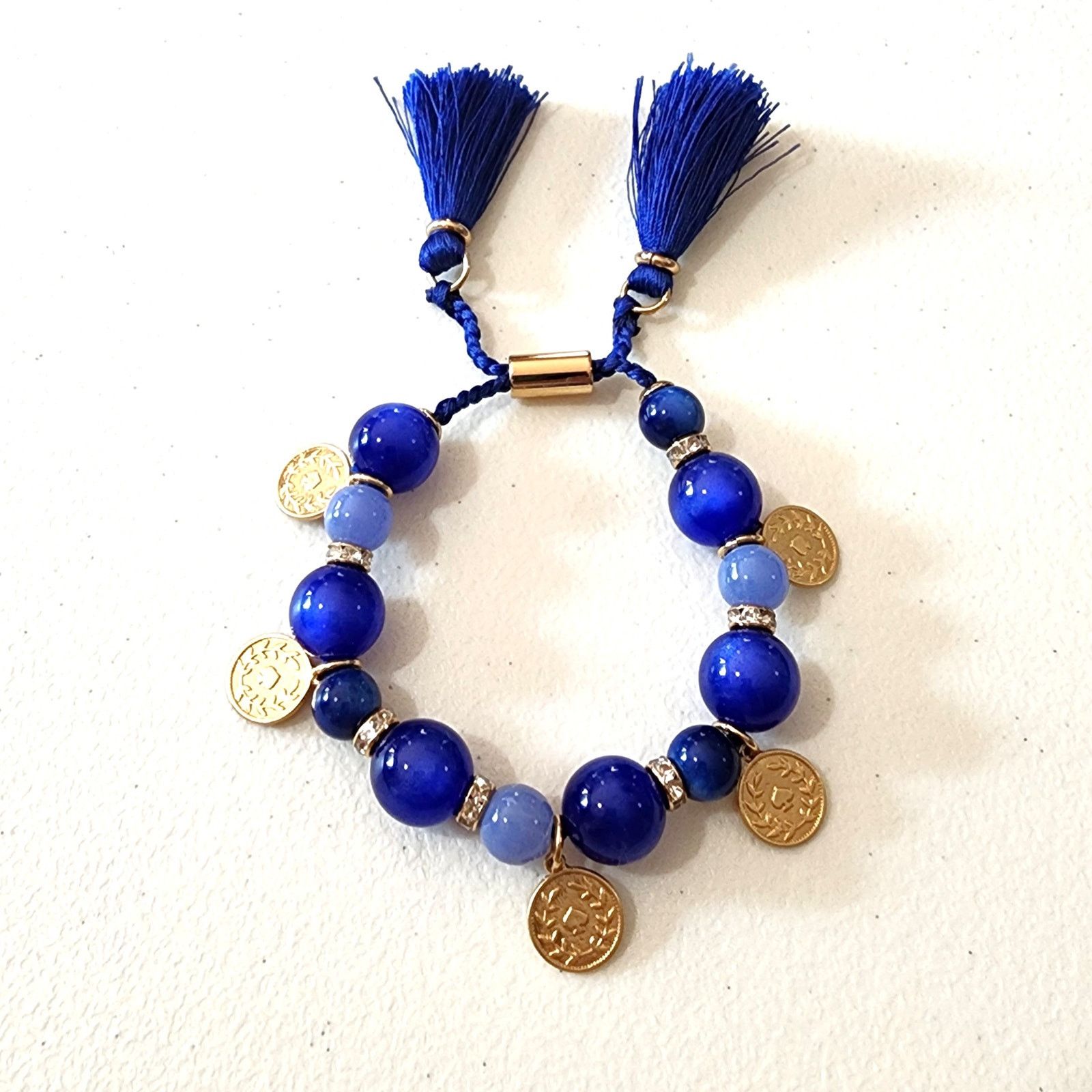 Kate Spade Kate Spade Pretty Poms Coin Charm Festival Tassel Bracelet Size ONE SIZE - 2 Thumbnail
