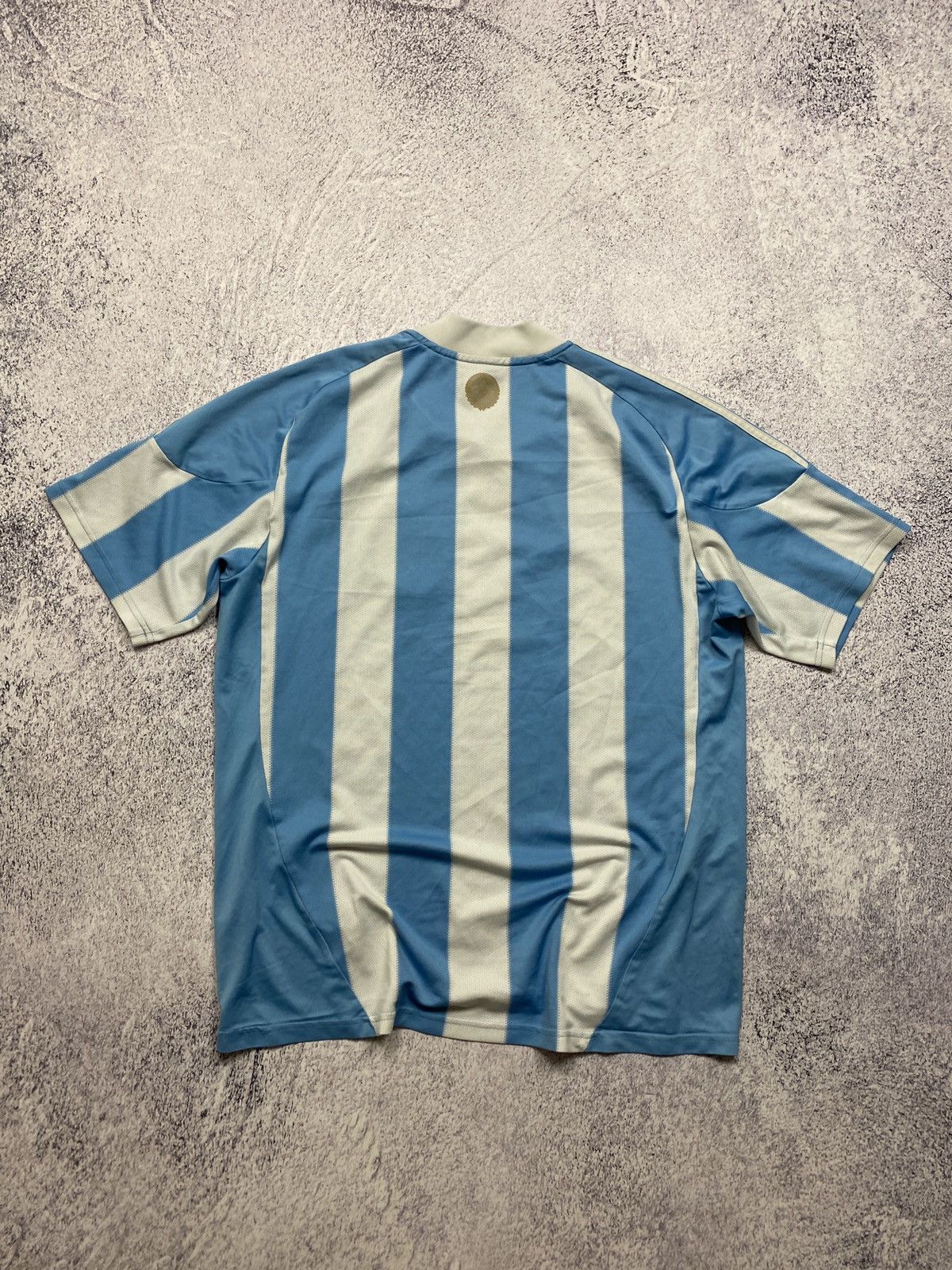 Adidas × Vintage Argentina Adidas 2010 World Cup Football Home Jersey Size US L / EU 52-54 / 3 - 5 Thumbnail