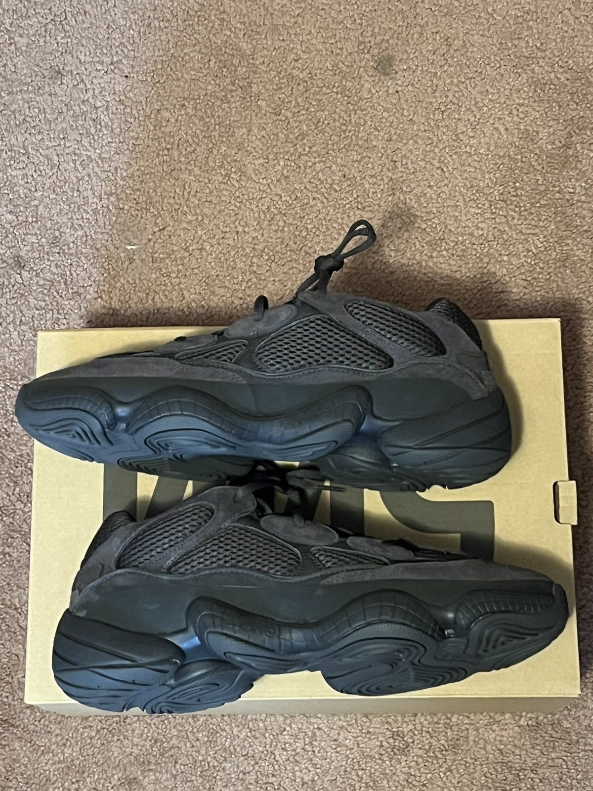 Yeezy Yeezy 500 Utility Black (2023) Size US 12 / EU 45 - 2 Thumbnail