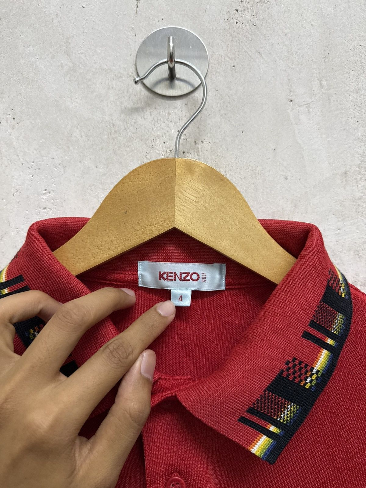 Kenzo Vintage Kenzo Golf Polo Tees Size US L / EU 52-54 / 3 - 4 Thumbnail
