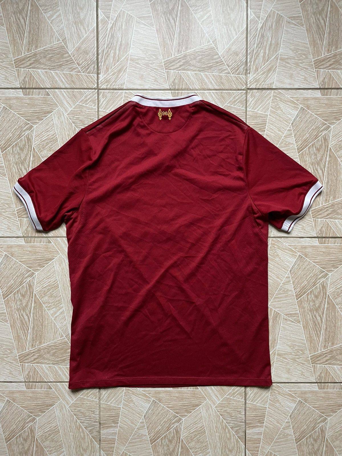 New Balance Y2K Football Fifa 2017-18 New Balance Liverpool FC Home Kit Size US S / EU 44-46 / 1 - 6 Thumbnail