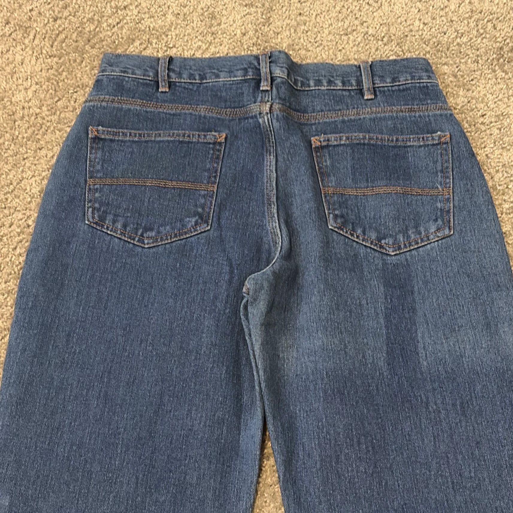 Denime VINTAGE Mission Ridge Denim Jeans Straight Blue 80s 32x32 Men Regular 32 Inseam Boys? Womens? Wait. ?>> Size US 32 / EU 48 - 5 Thumbnail