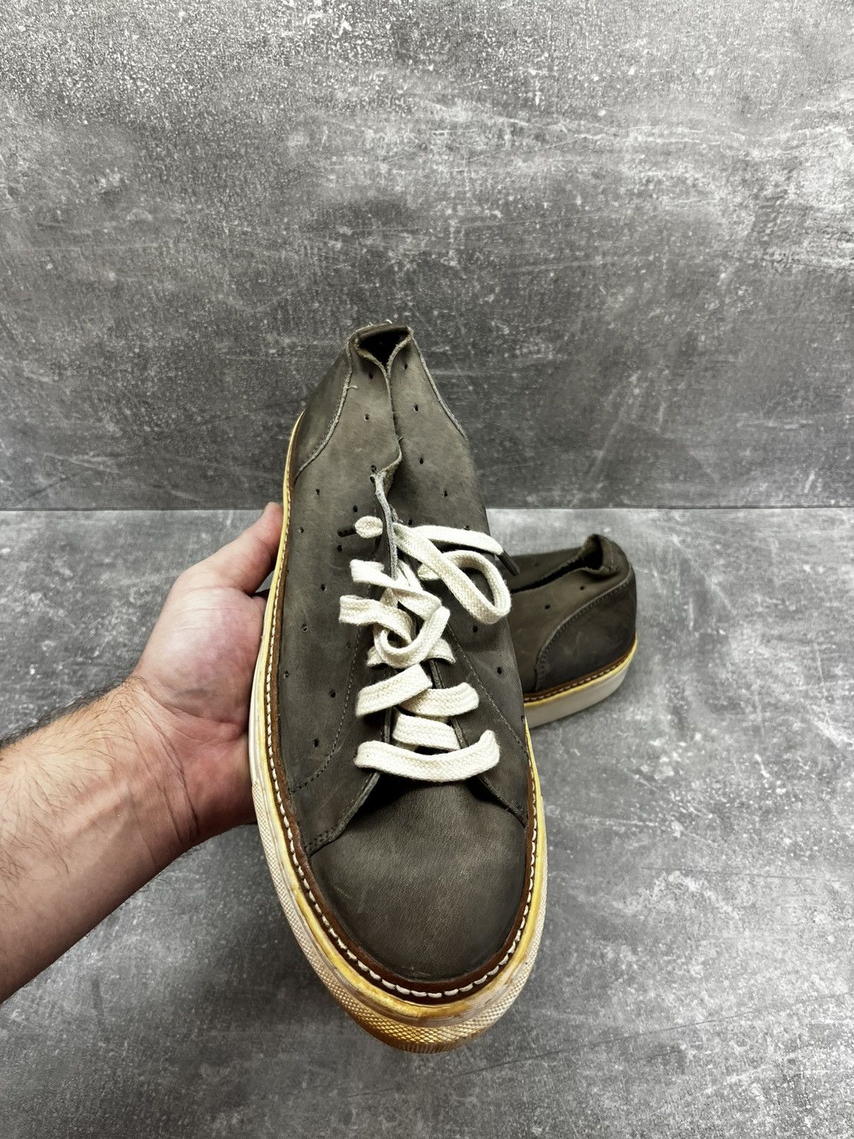Allsaints Allsaints leather sneakers size 43 Size US 10 / EU 43 - 2 Thumbnail