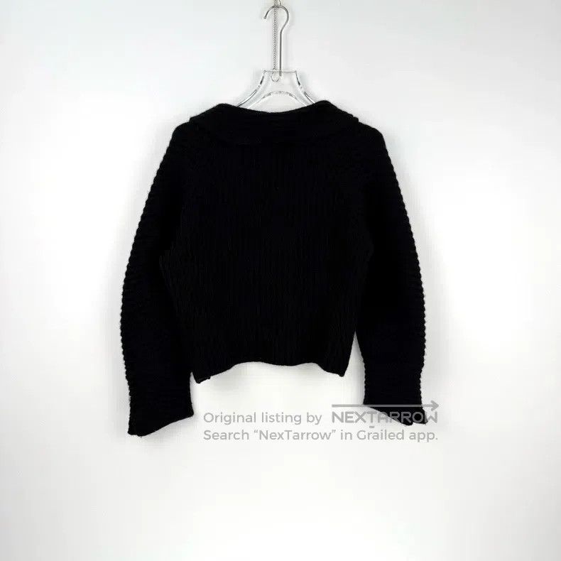 Chanel Chanel Black classic logo navel cashmere sweater Size XS / US 0-2 / IT 36-38 - 4 Thumbnail