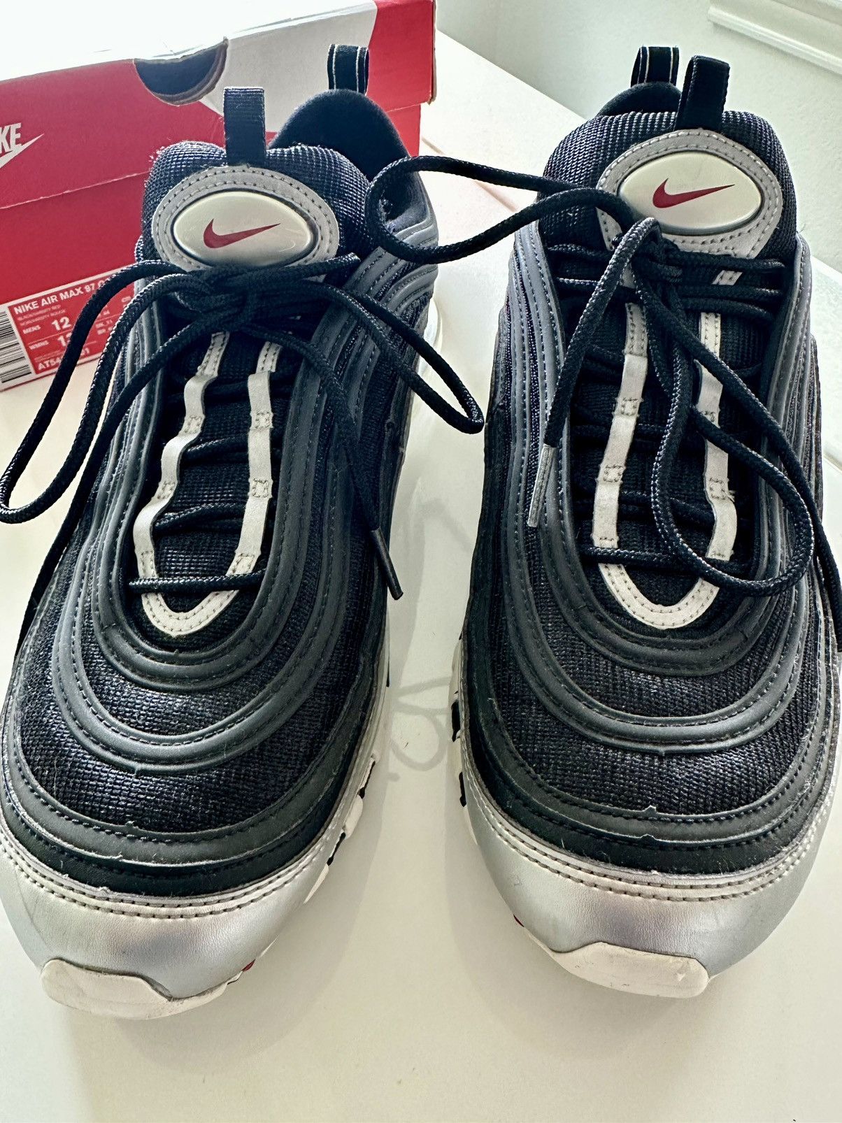 Nike Nike Air Max 97 QS B-Sides Size US 12 / EU 45 - 2 Thumbnail