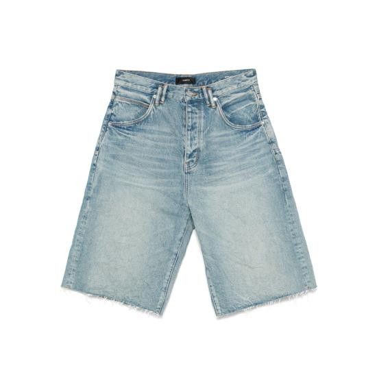 Purple Brand PURPLE BRAND Men Shorts P070 SNTM BLUE Size US 30 / EU 46 - 1 Thumbnail