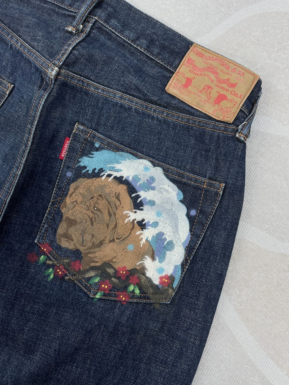 Studio D'Artisan Studio D’Artisan Selvedge Jeans (P49) Size US 31 - 10 Thumbnail