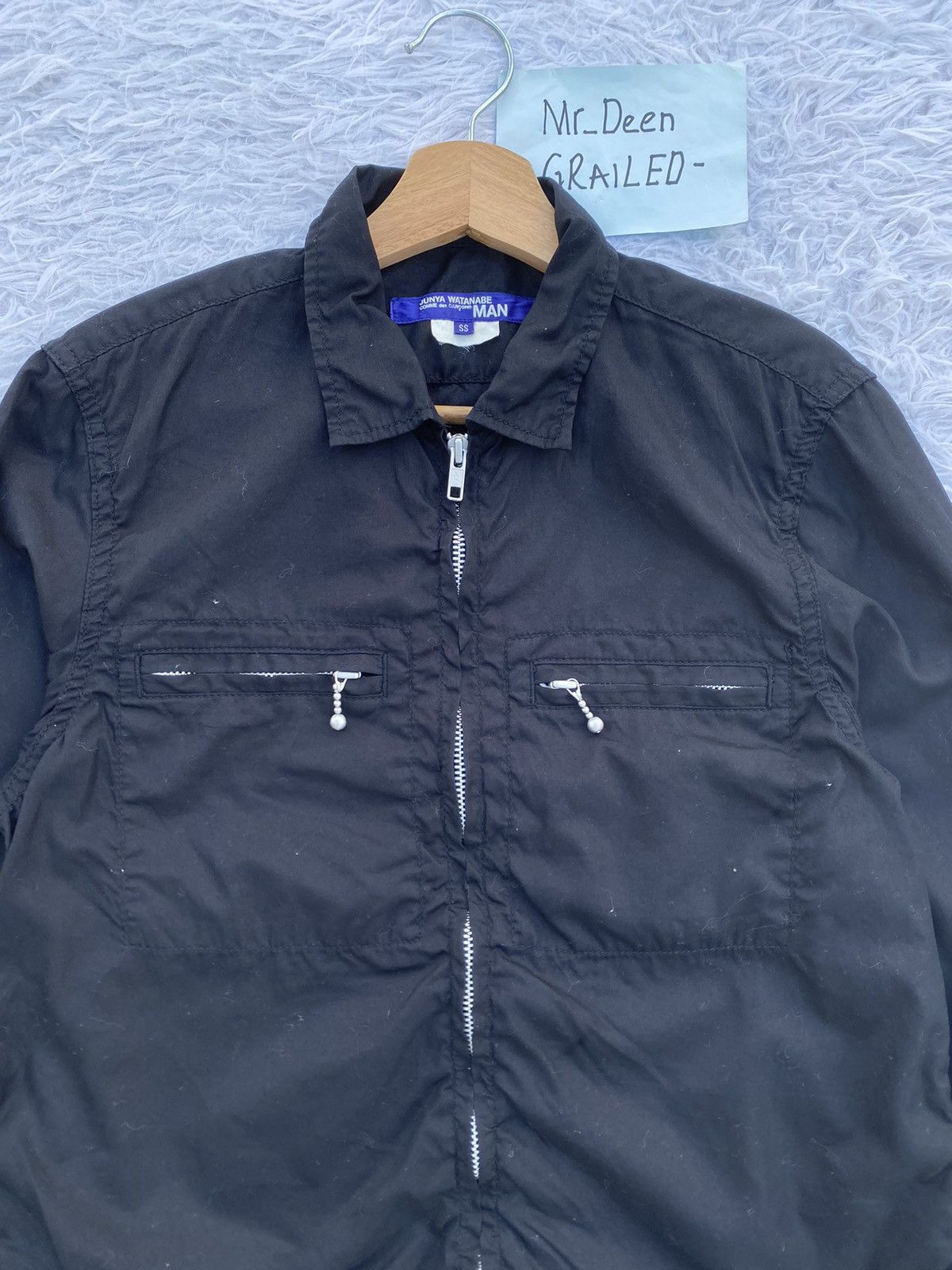 Comme des Garcons Junya Watanabe x CDGComme Des Garcons Longsleeve Zip Shirt Size US S / EU 44-46 / 1 - 9 Thumbnail