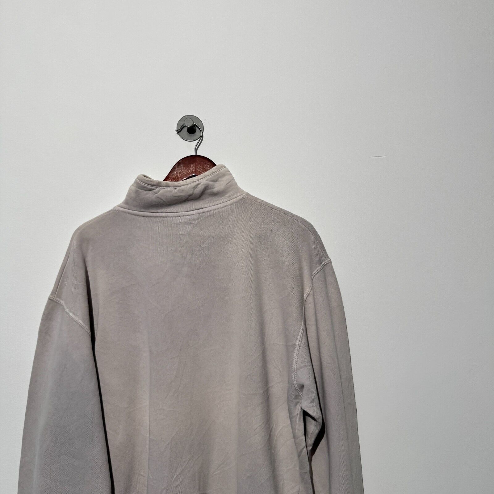 Vintage × Wrangler Vintage Wrangler Unisex White Cotton Sweatshirt Size XL Size US XL / EU 56 / 4 - 13 Thumbnail