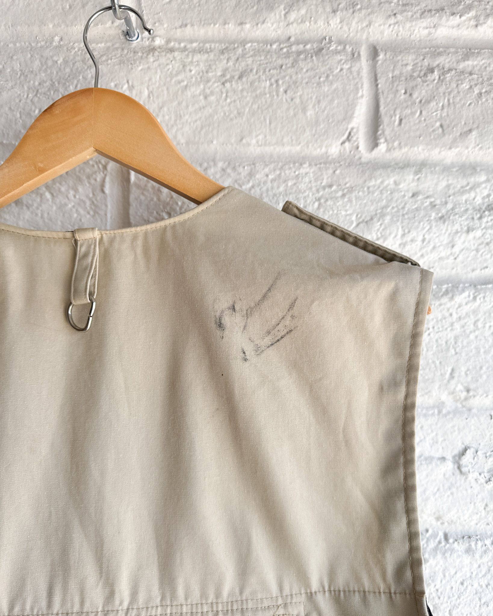 Vintage Vintage 1970s Frostline Kit Utility Vest Men's L Beige Size US L / EU 52-54 / 3 - 8 Thumbnail