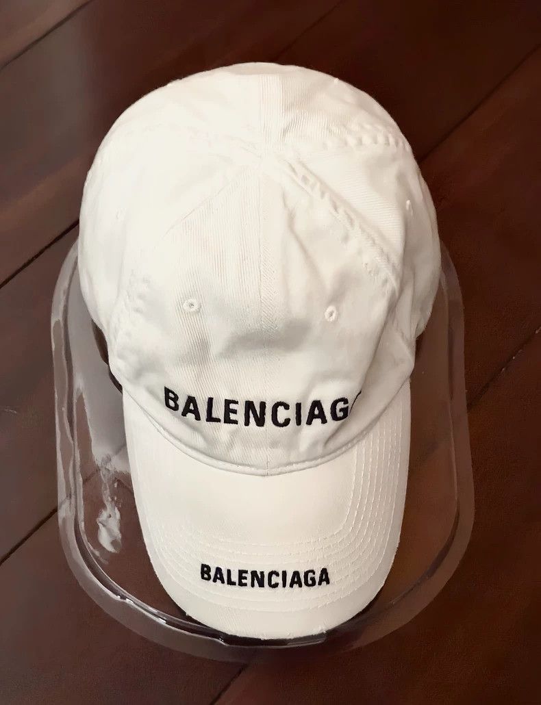 Balenciaga Balenciaga Double embroidered logo cap 2505-Nextarrow Size ONE SIZE - 1 Thumbnail