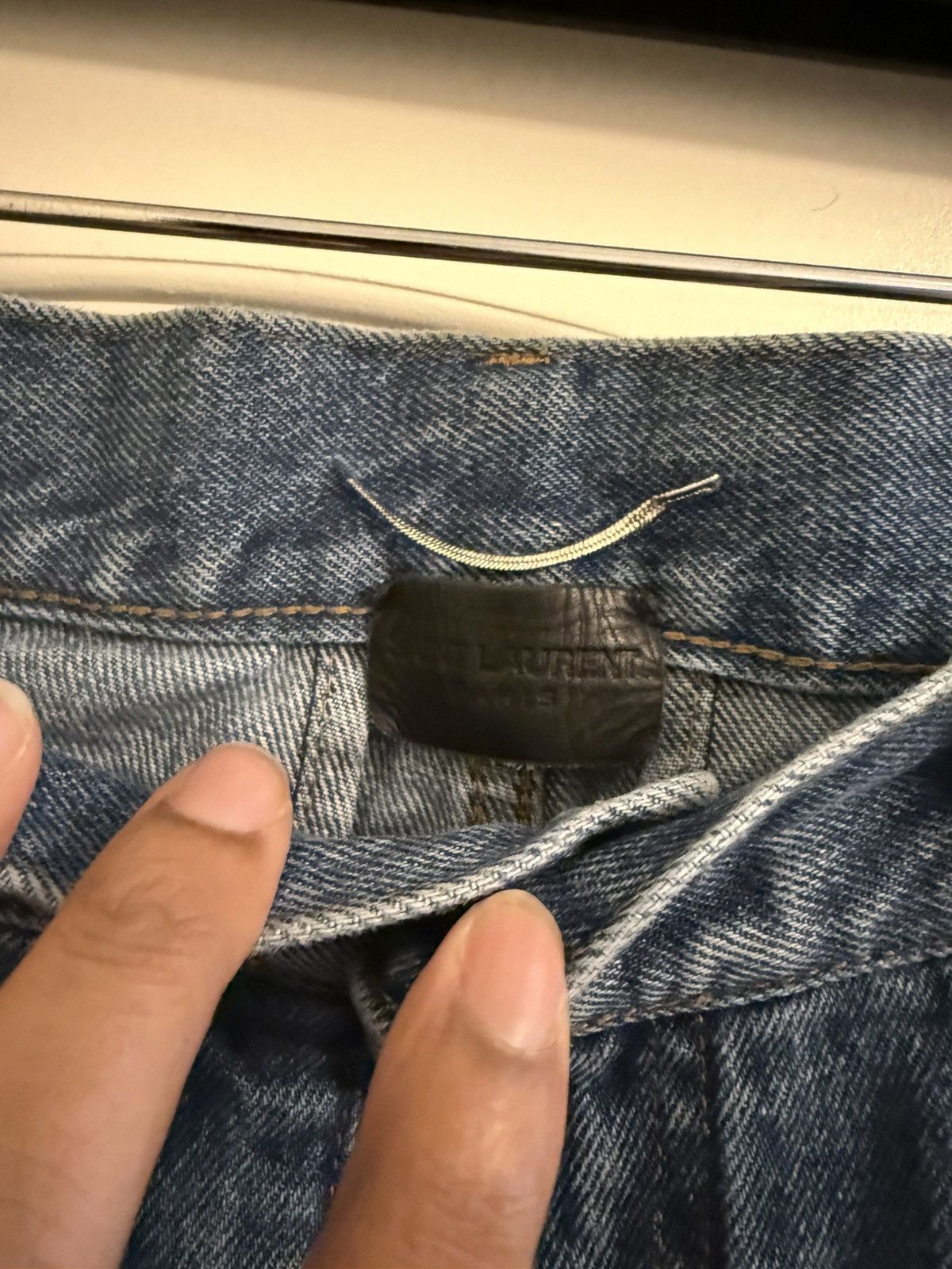 Saint Laurent Paris 2016 Saint Laurent Paris x Hedi Slimane D02 Denim Size US 33 - 3 Thumbnail