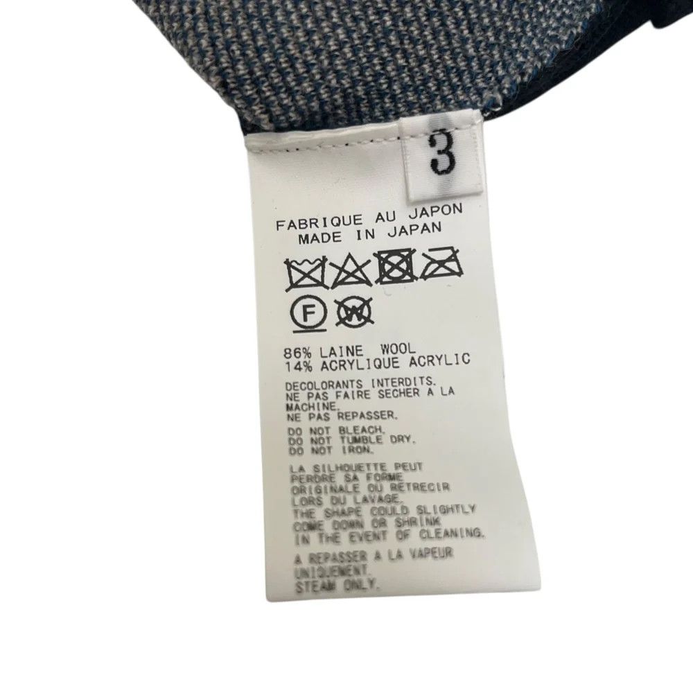 Yohji Yamamoto BLACK Scandal Yohji Yamamoto /Graphic Crew Neck Sweater Size US L / EU 52-54 / 3 - 5 Thumbnail