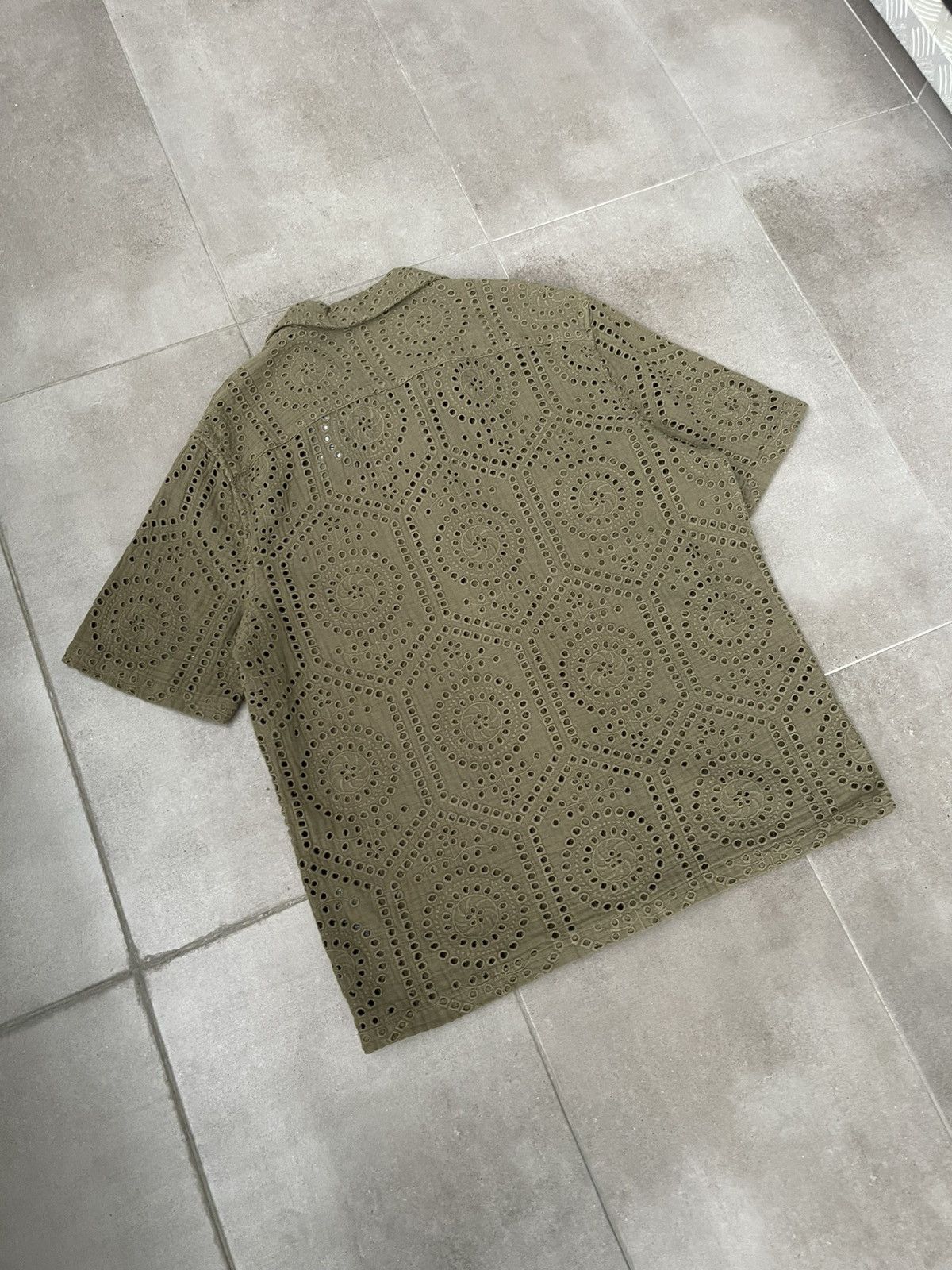Allsaints !DS! SS23 Allsaints Pueblo SS Laser Swamp Green Shirt Size US M / EU 48-50 / 2 - 14 Thumbnail