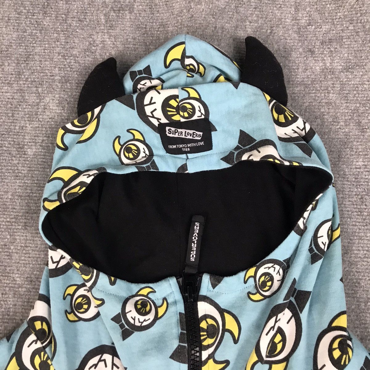 Super Lovers 🔥NEEDGONE🔥2000s SUPER LOVERS DEVIL HOODIES JACKET Size US M / EU 48-50 / 2 - 5 Thumbnail