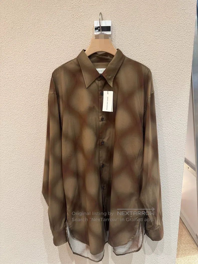 Dries Van Noten Dries Van Noten Loose long-sleeved shirts for spring and s Size M / US 6-8 / IT 42-44 - 1 Thumbnail