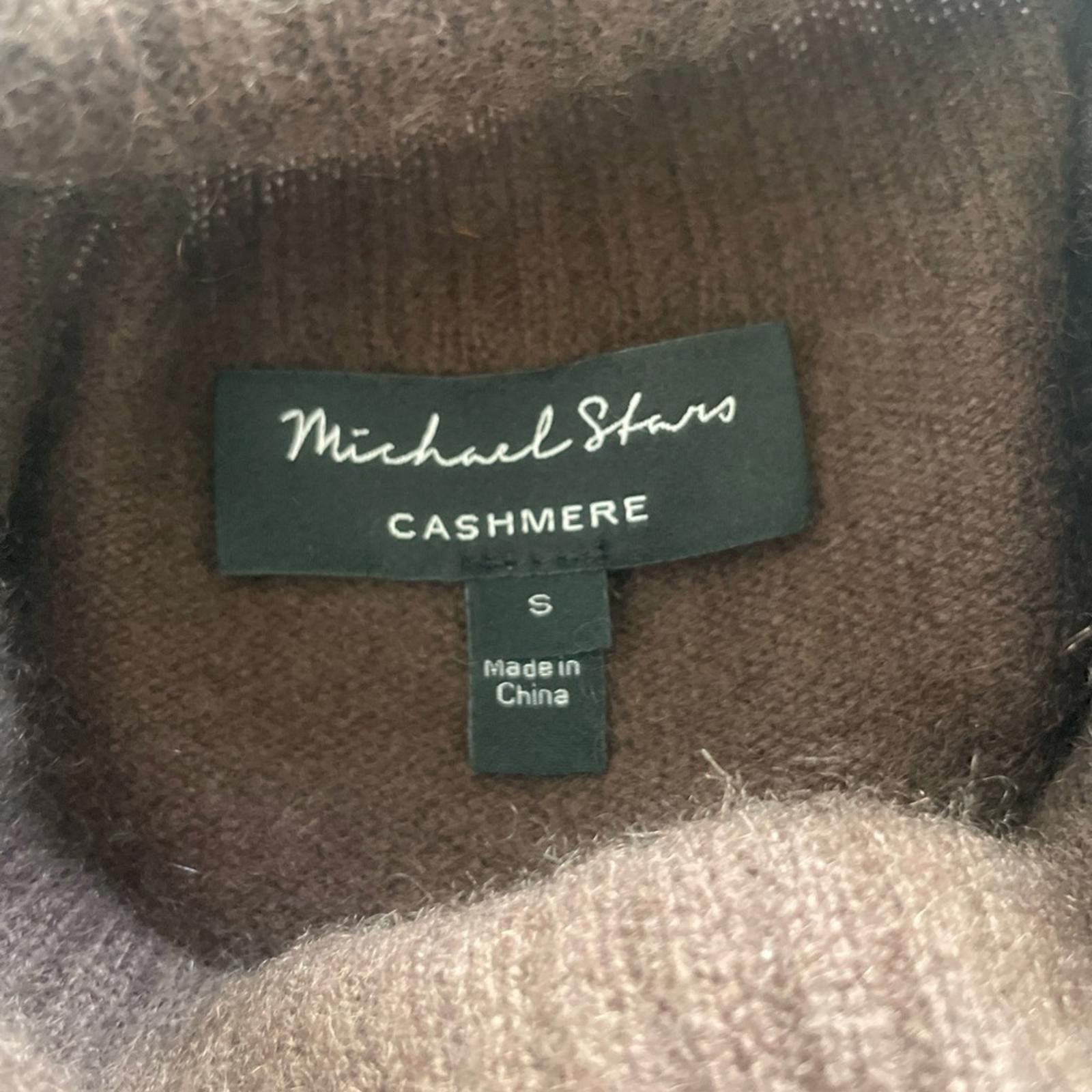Michael Stars Michael Stars 100% Cashmere Turtleneck Sweater Size S / US 4 / IT 40 - 5 Thumbnail