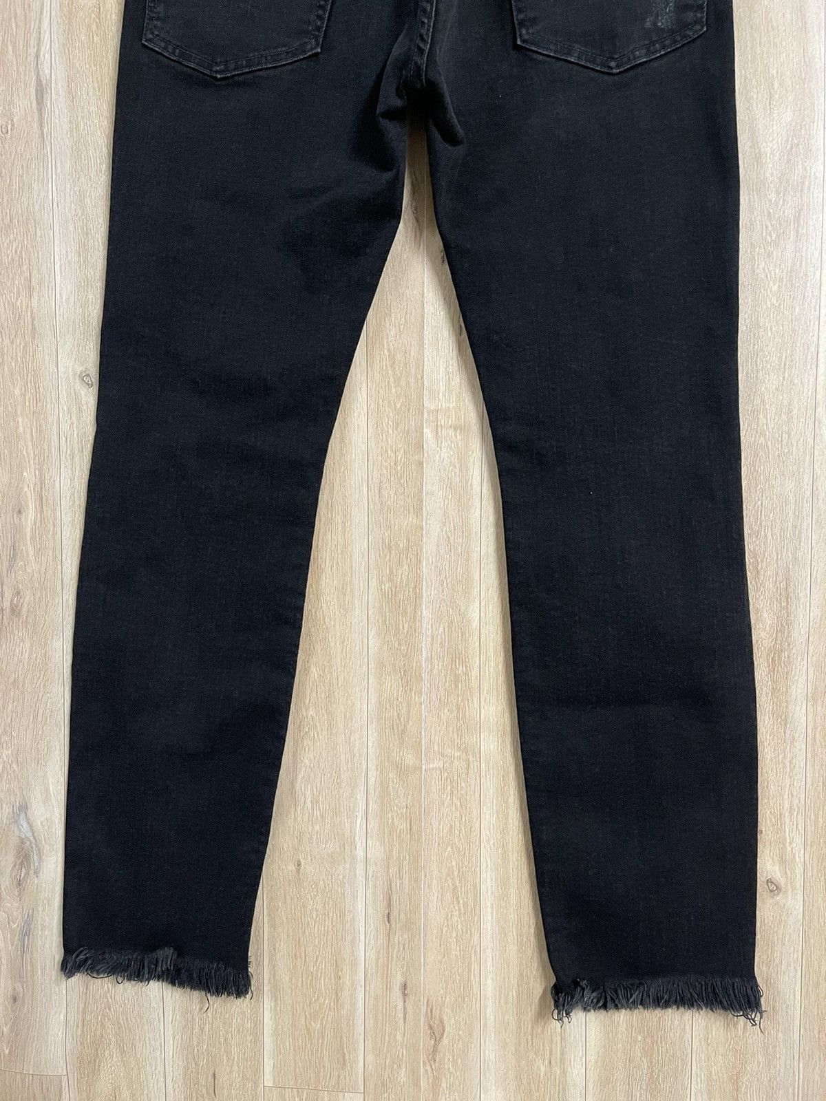 Hysteric Glamour × Japanese Brand Hysteric Glamour Black Skinny Jeans W30 L37 Distressed Punk Size US 30 / EU 46 - 17 Thumbnail