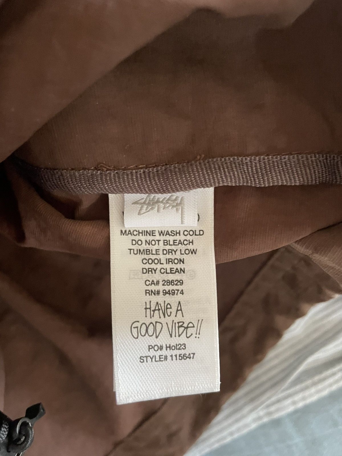 Stussy Stüssy rain jacket Size US L / EU 52-54 / 3 - 6 Thumbnail