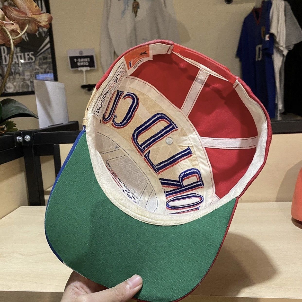Twins Enterprise Inc. vintage World Cup USA 1994 soccer snapback Twins Enterprise Size ONE SIZE - 6 Thumbnail