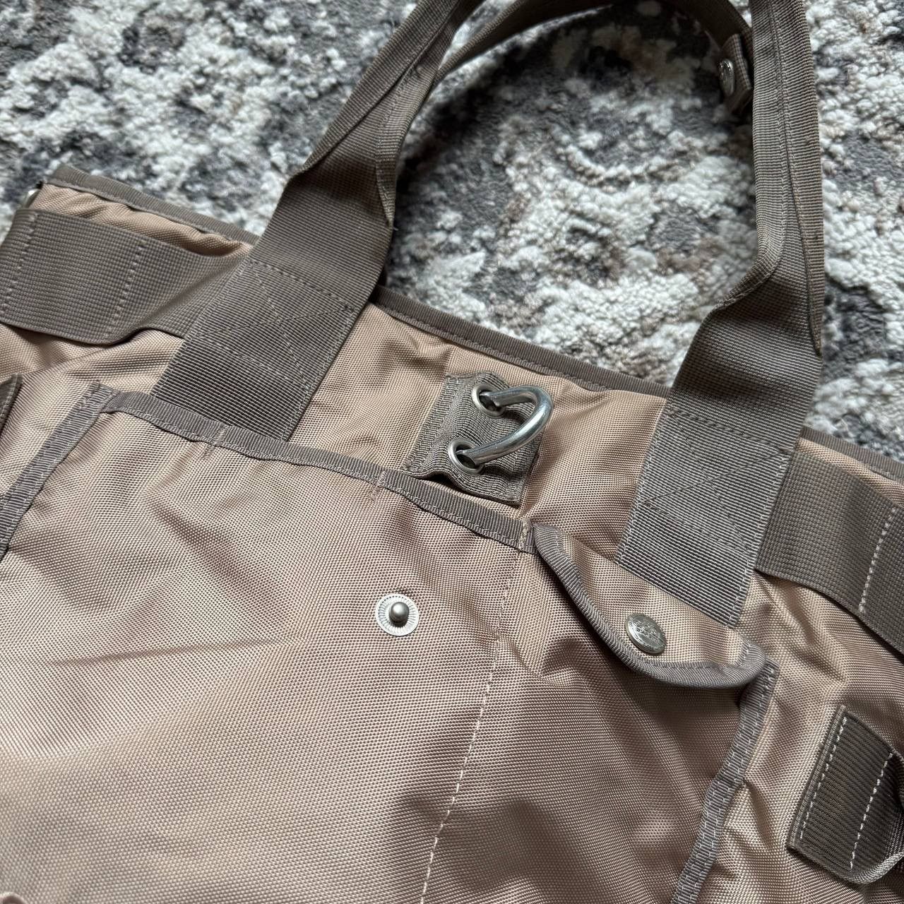 Japanese Brand George Gina & Lucy GGL Metallic Nylon Avantgarde Retro Bag Size ONE SIZE - 7 Thumbnail