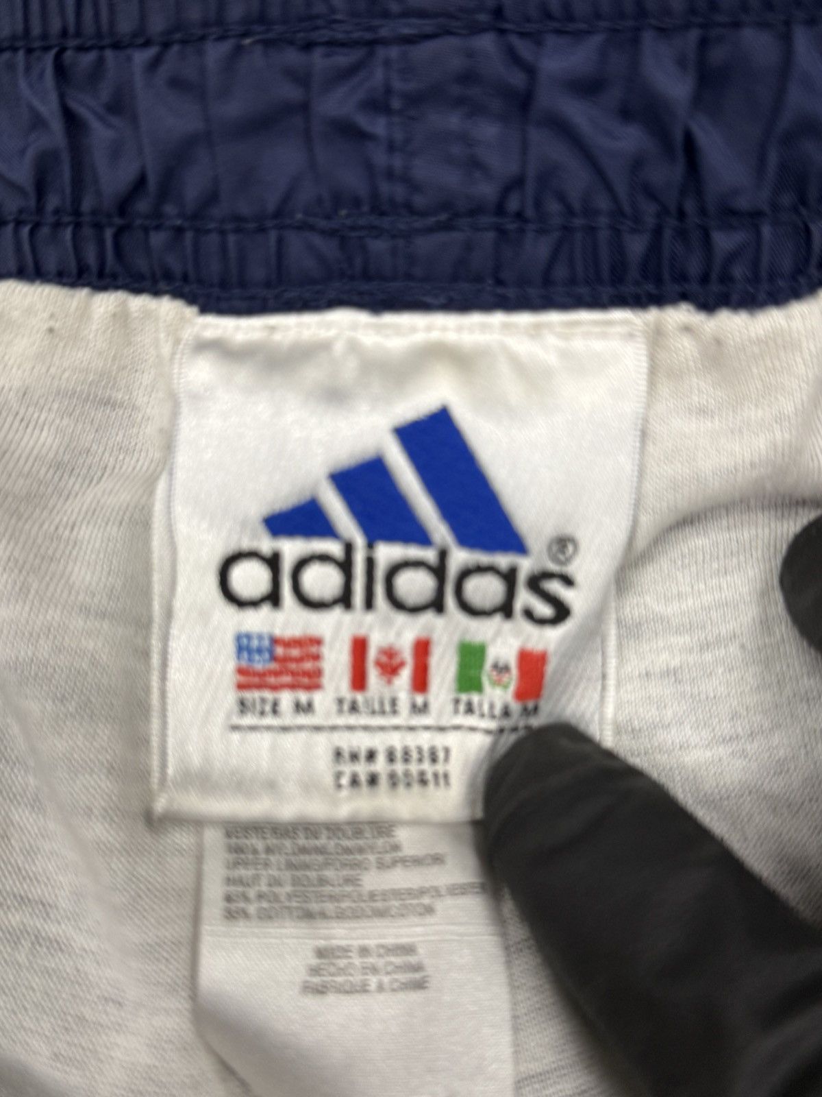 Adidas Vintage 90s Adidas 3 Stripe Track Pants Size US 32 / EU 48 - 4 Thumbnail