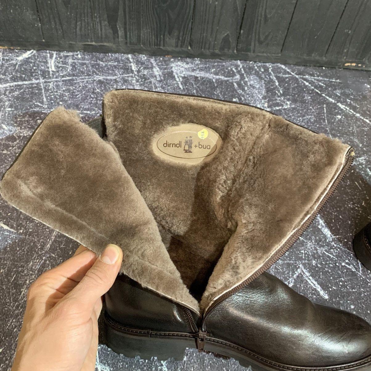 Leather DIRNDL+BUA Leather Warm Boots Size 38.5 EU 6.5 US Size US 8.5 / IT 38.5 - 13 Thumbnail