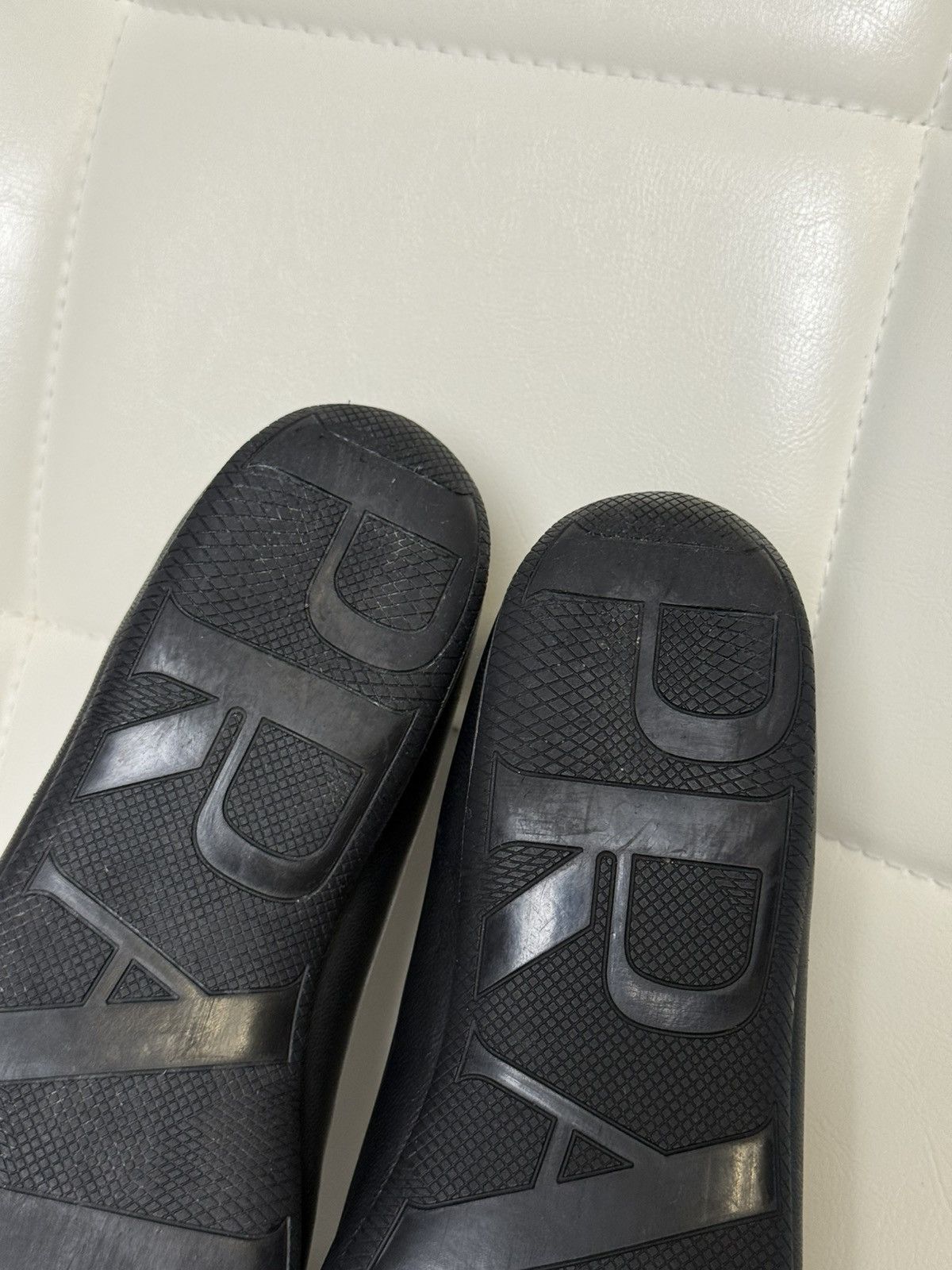 Prada Vintage 00s Prada Ballet Flats Leather Patent Toe Cap Shoes Size US 8 / IT 38 - 23 Thumbnail