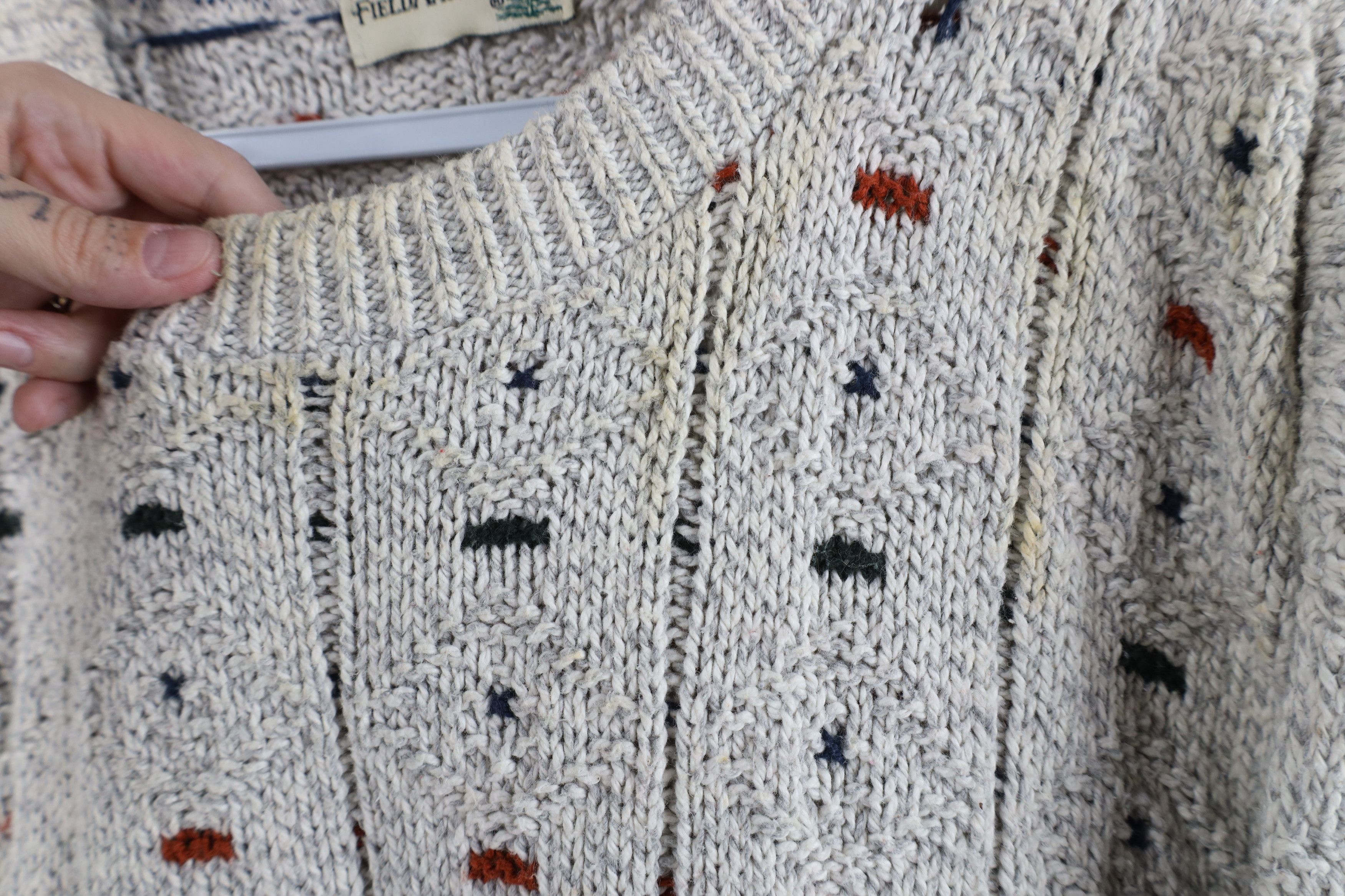 Vintage Vintage 90s Streetwear Chunky Ribbed Knit Sweater USA Size US M / EU 48-50 / 2 - 4 Thumbnail