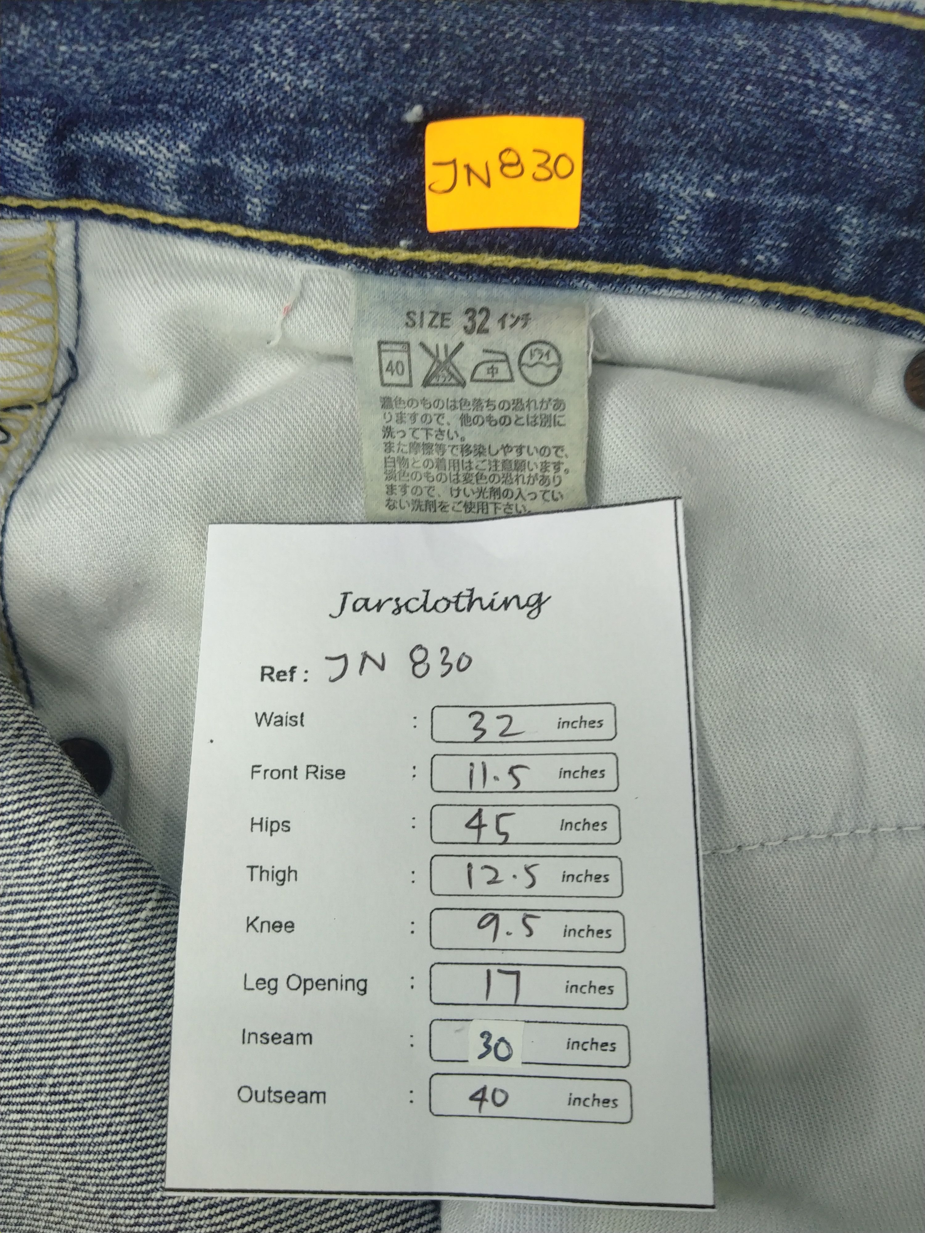 Levi's Vintage Levi's 503 Light Wash Denim 32x30 -JN830 Size US 32 / EU 48 - 8 Thumbnail