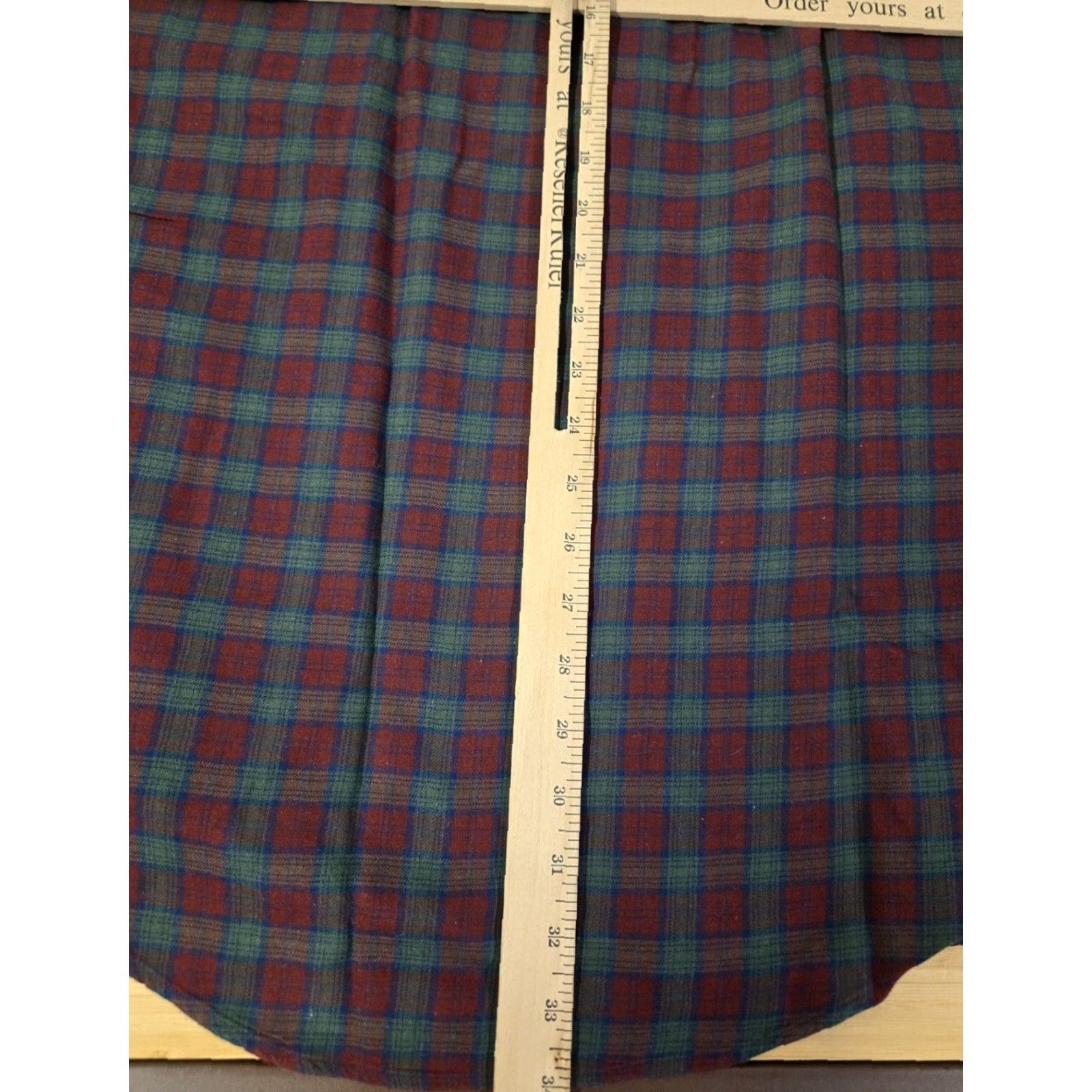 Brooks Brothers VINTAGE Brooks Brothers Flannel Shirt Men's M Red Maroon Plaid Sport Shirt Size US M / EU 48-50 / 2 - 8 Thumbnail
