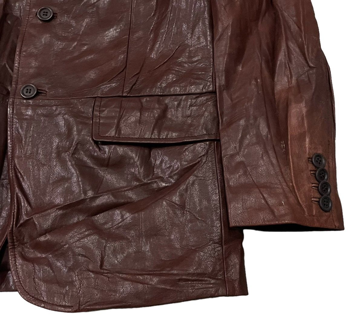 Tornado Mart Vintage Tornado Mart Cowhide Leather Coat Jacket Size US M / EU 48-50 / 2 - 3 Thumbnail