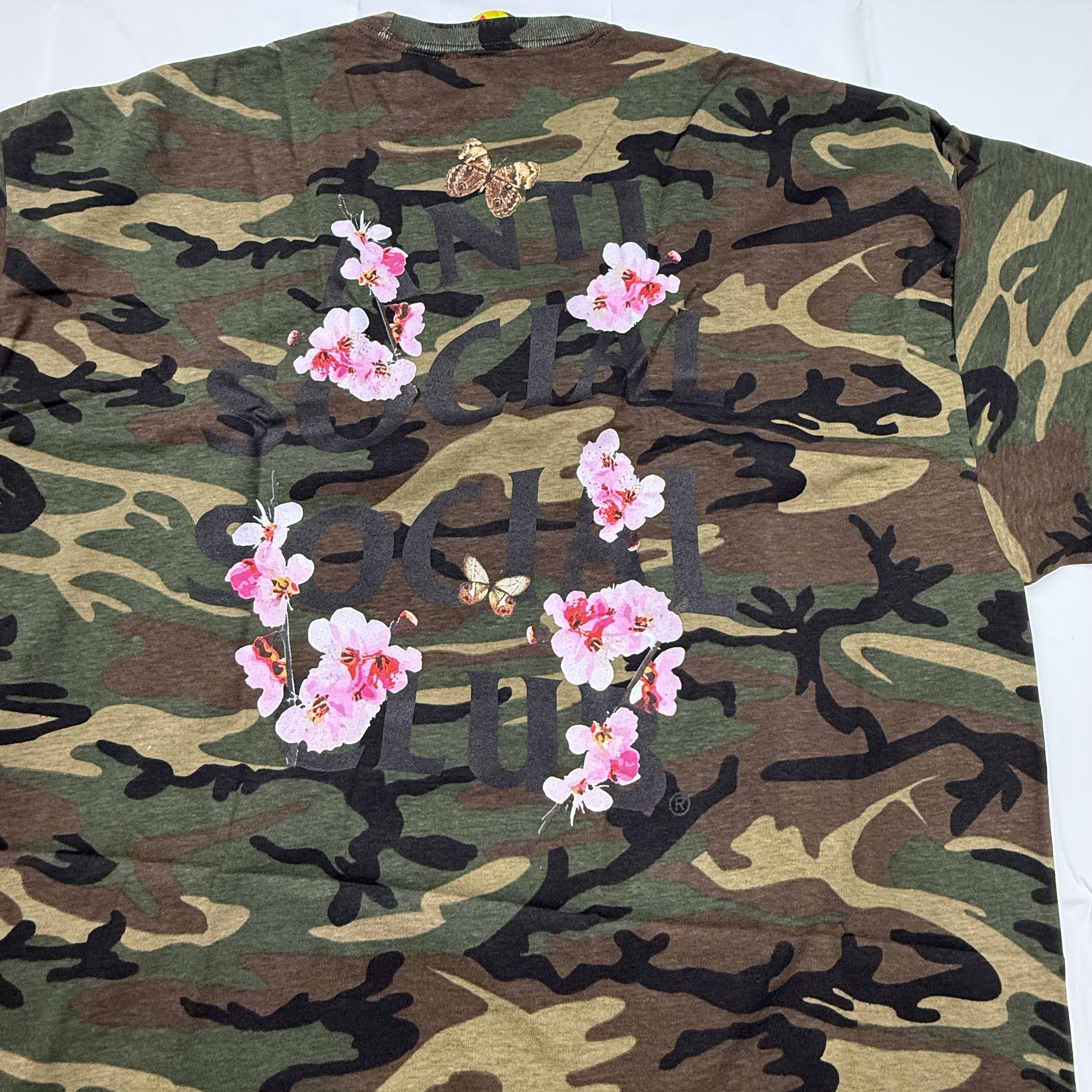 Anti Social Social Club Anti Social Social Club Camo Shirt Cherry Blossom 2XL Size US XXL / EU 58 / 5 - 2 Thumbnail