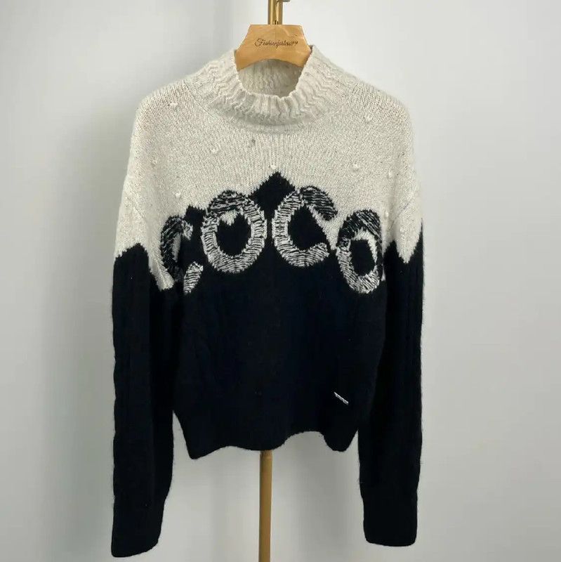 Chanel Chanel Multicolor Cashmere Pullover Sweater 0089 Size M / US 6-8 / IT 42-44 - 1 Thumbnail