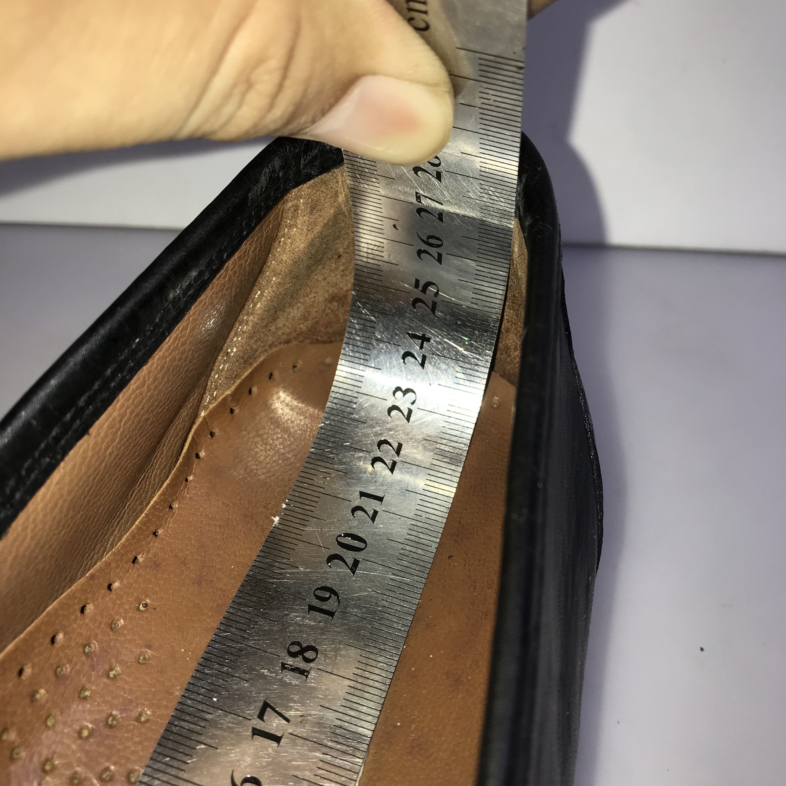 Vintage Vintage Italian Black Penny Loafers Adrian Tassle Bettaccini Size US 6 / EU 39 - 10 Thumbnail