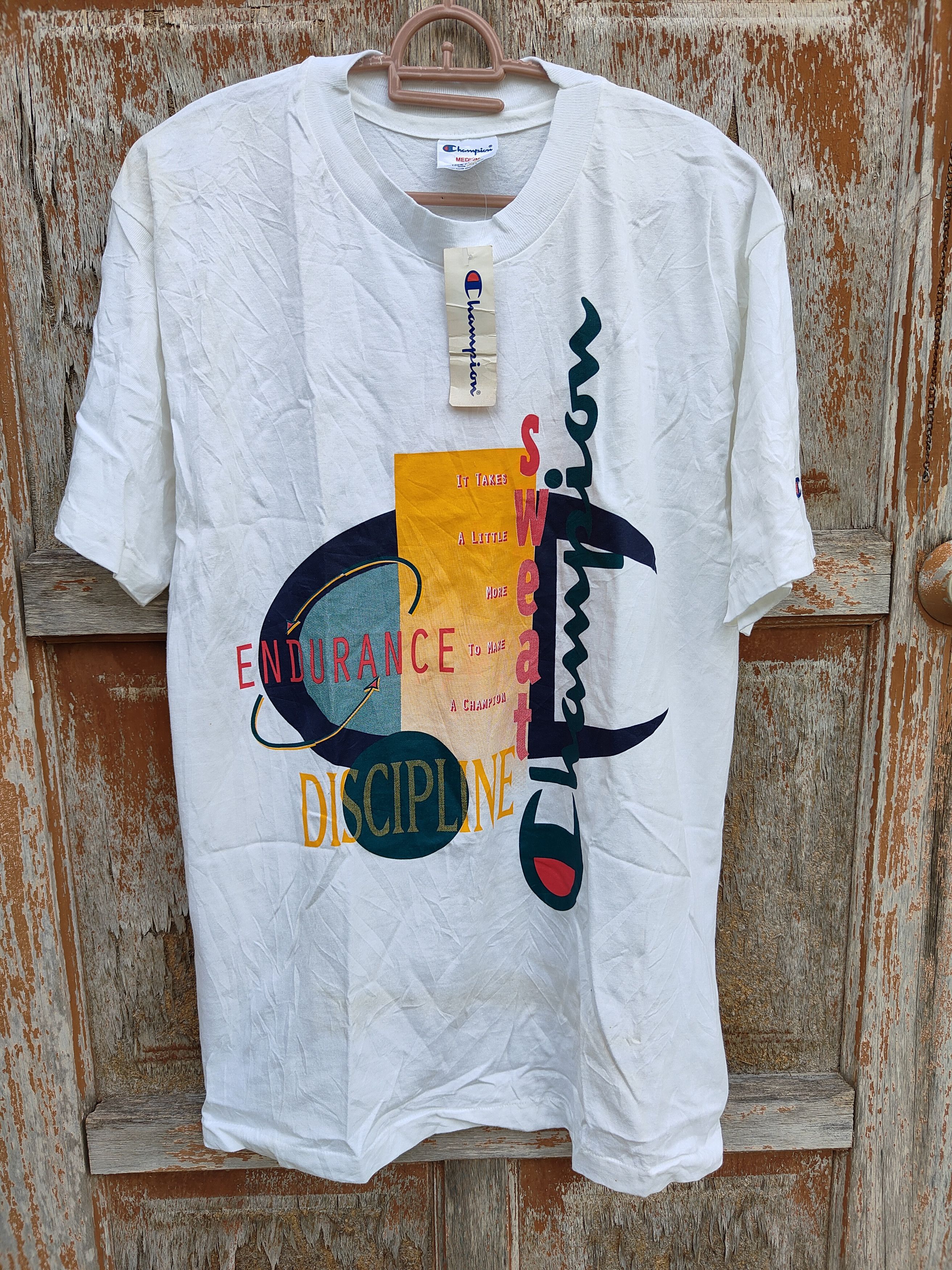 Vintage New old stock champion tshirt