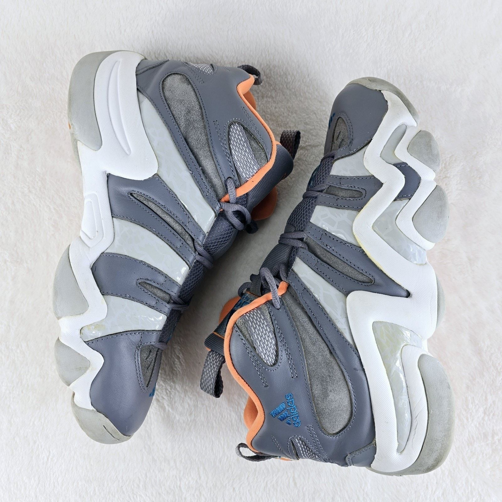 Adidas Adidas Top Ten Kobe Crazy 8 Grey/Orange/Blue/White Size 11 Size US 11 / EU 44 - 6 Thumbnail