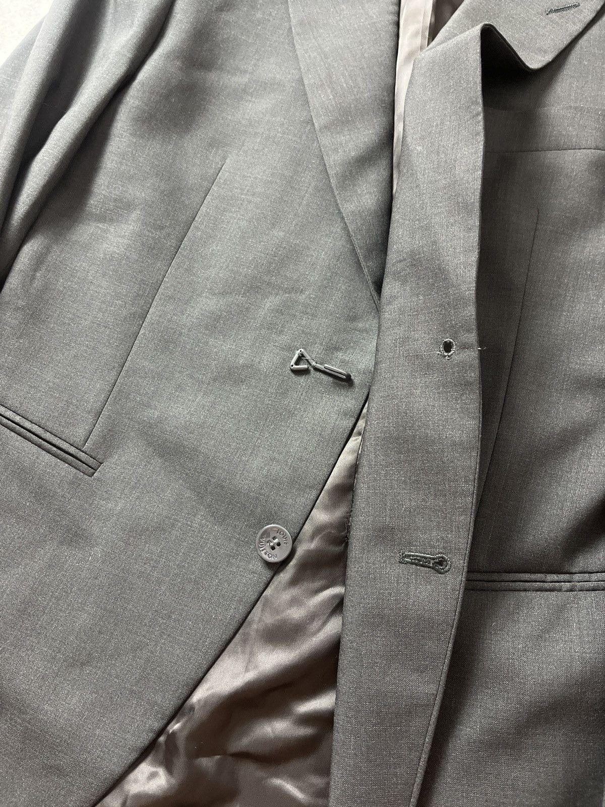 Louis Vuitton DDP Louis Vuitton Uniforms Cigaret Suit Blazer Pants Set Size 38R - 16 Thumbnail