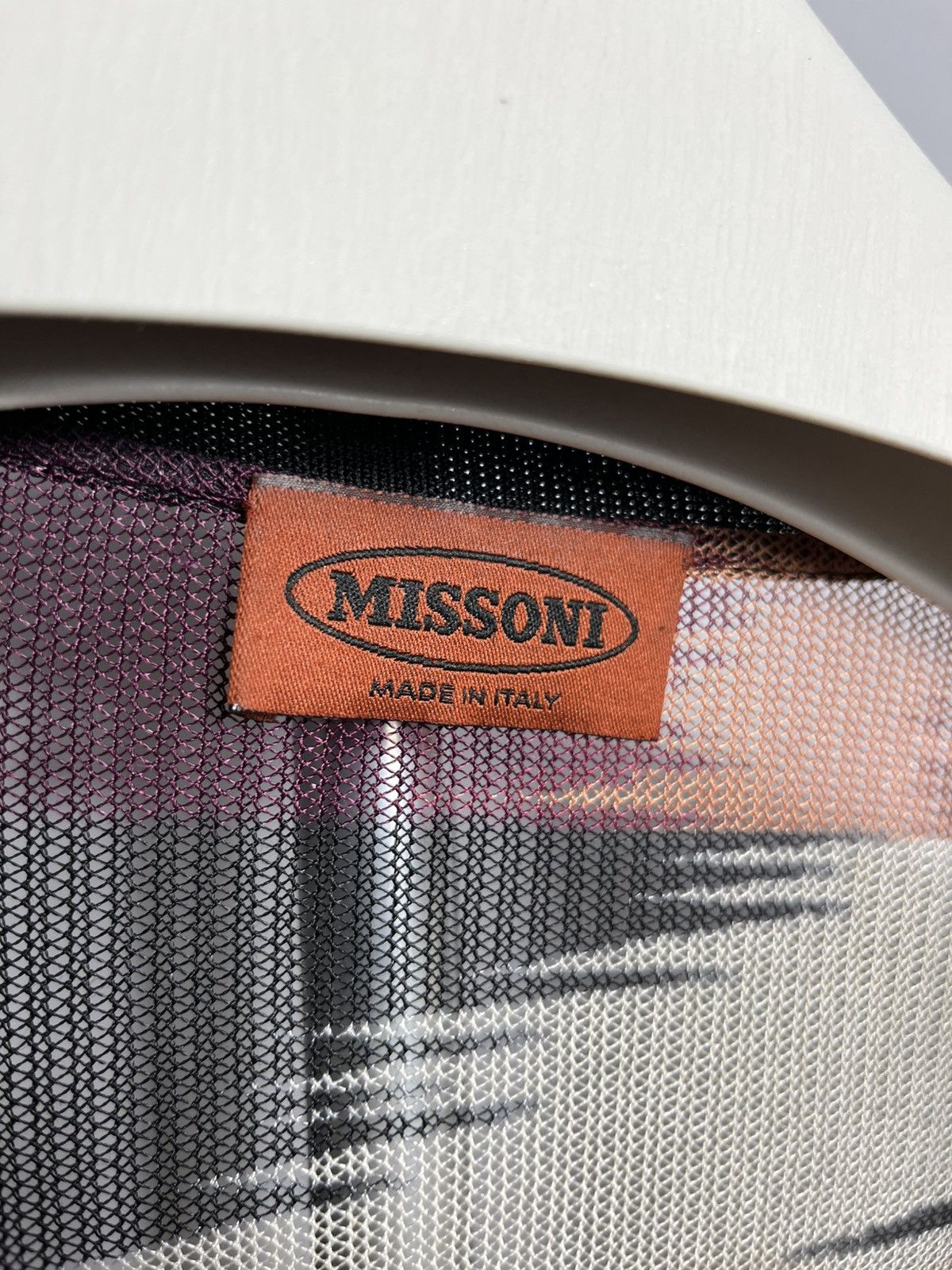 Missoni Missoni shirt women’s Italy top hook check rayon viscose Size L / US 10 / IT 46 - 9 Thumbnail