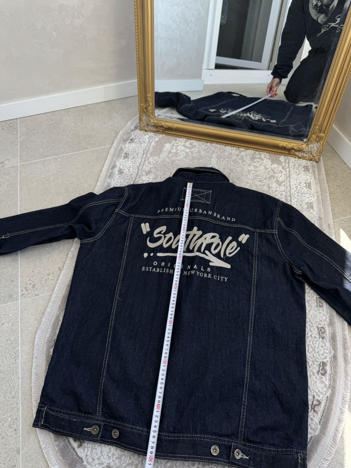 Southpole SouthPole Y2k Japan Denim Jacket Vintage Jeans Size Xl Size US XL / EU 56 / 4 - 12 Thumbnail