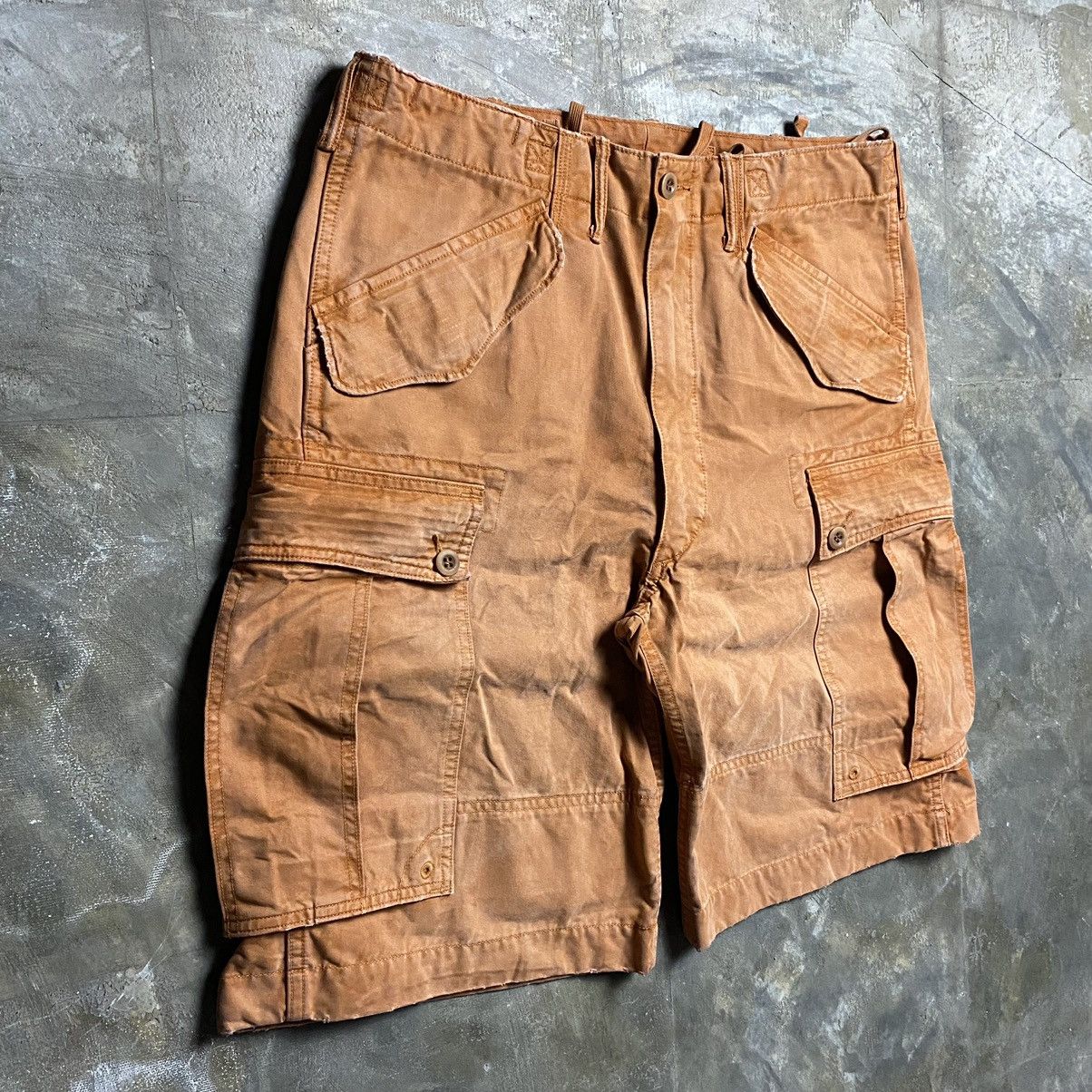 RRL Ralph Lauren RRL Dyed Cargo Shorts Size US 32 / EU 48 - 2 Thumbnail