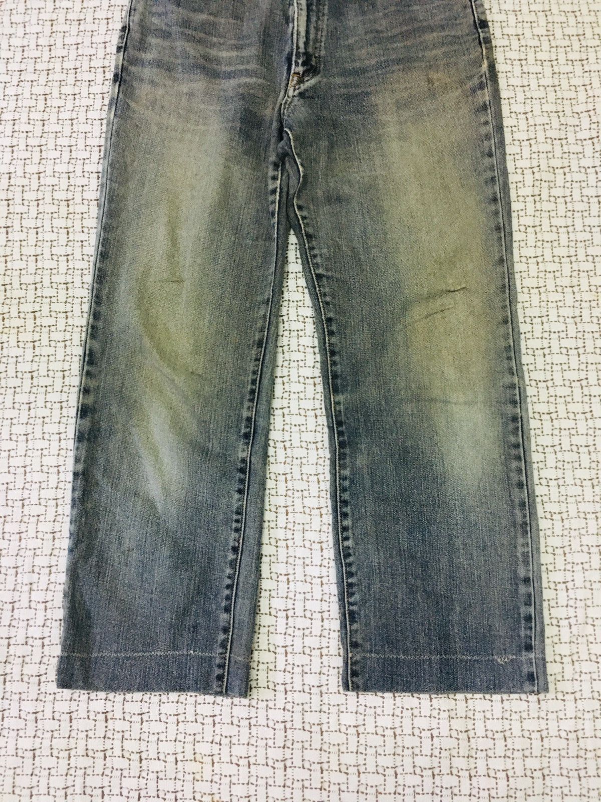 Japanese Brand Gedixsept Distressed Jeans (16) Size 28" / US 6 / IT 42 - 17 Thumbnail