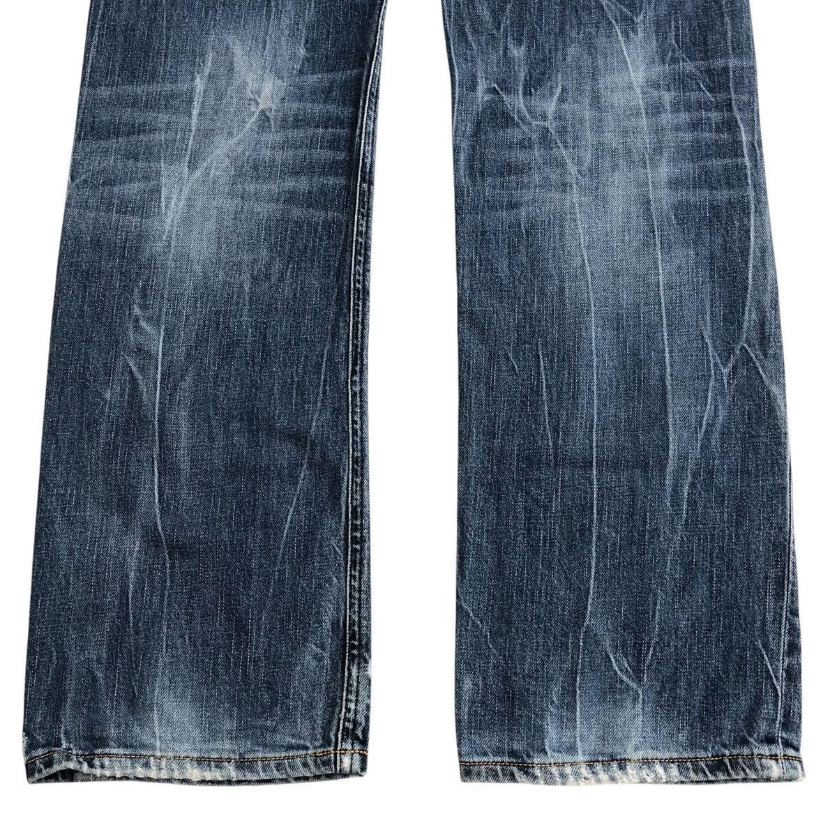 Diesel × If Six Was Nine × Le Grande Bleu (L.G.B.) Vintage Diesel Industry Distressed Denim Y2K Jeans Size US 32 / EU 48 - 13 Thumbnail