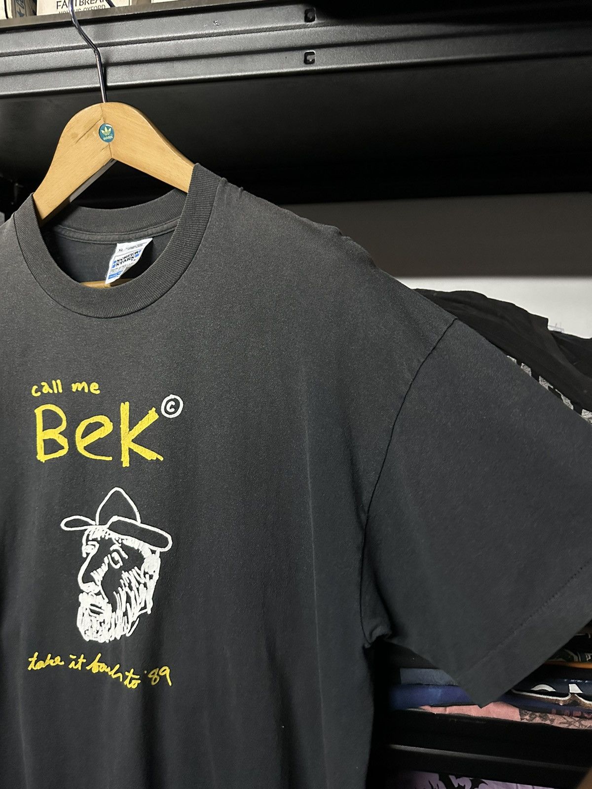 Band Tees × Vintage Vintage 90s Beck Band Call Me Bek Sun Faded Tee Size US XL / EU 56 / 4 - 5 Thumbnail